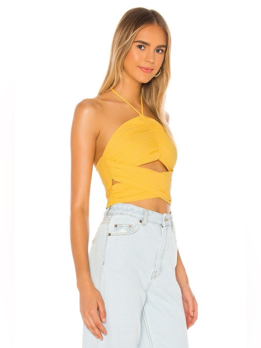 NWT Superdown Harlie Halter Top Size XS